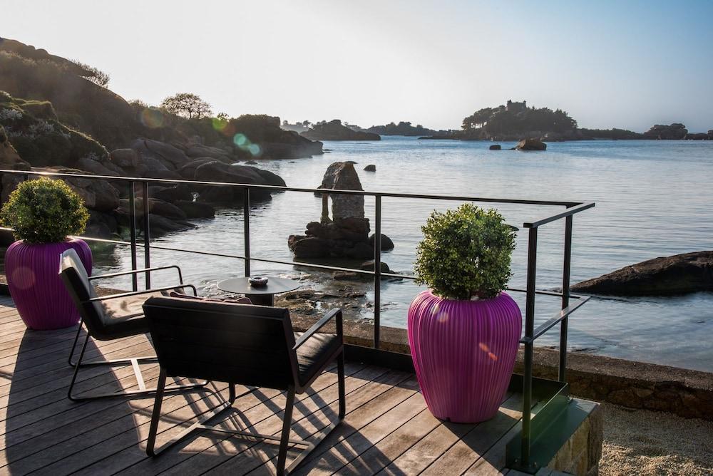 Castel Beau Site Hotel Perros-Guirec Exterior foto