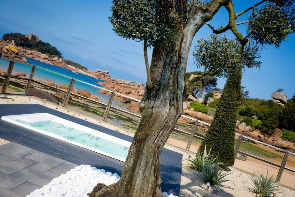Castel Beau Site Hotel Perros-Guirec Exterior foto