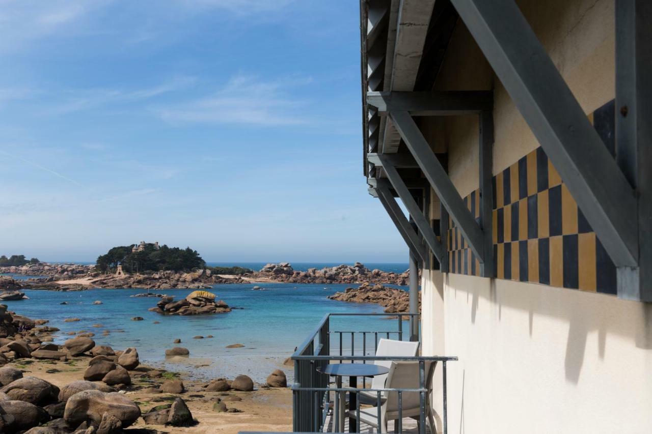 Castel Beau Site Hotel Perros-Guirec Exterior foto