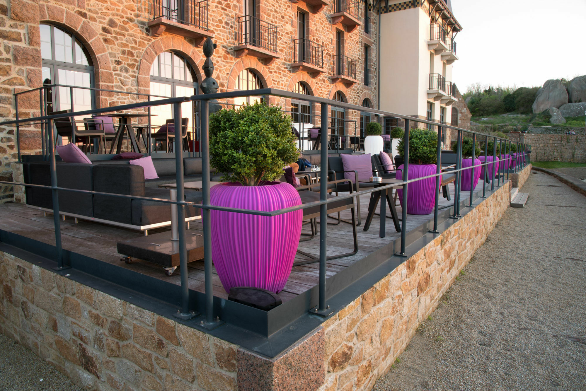 Castel Beau Site Hotel Perros-Guirec Exterior foto