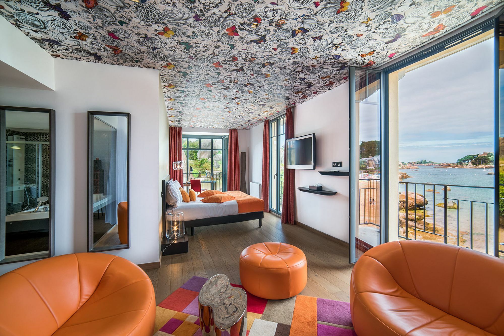 Castel Beau Site Hotel Perros-Guirec Exterior foto
