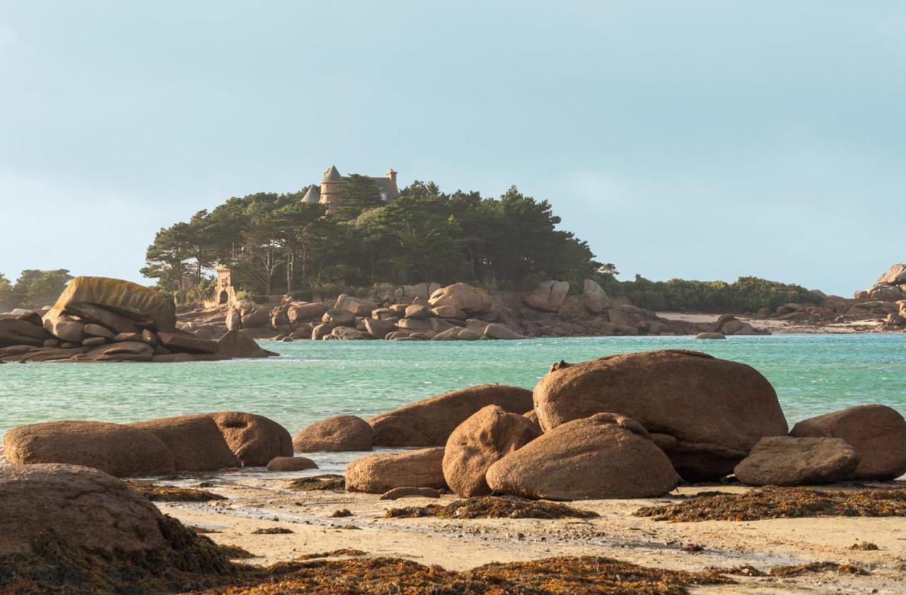 Castel Beau Site Hotel Perros-Guirec Exterior foto